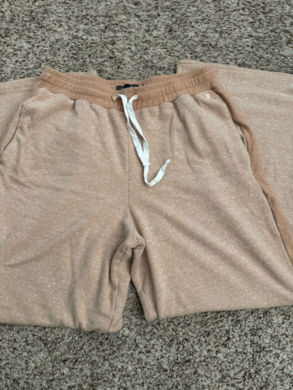 Volcom Tan Cozy Lived In Lounge Shorts